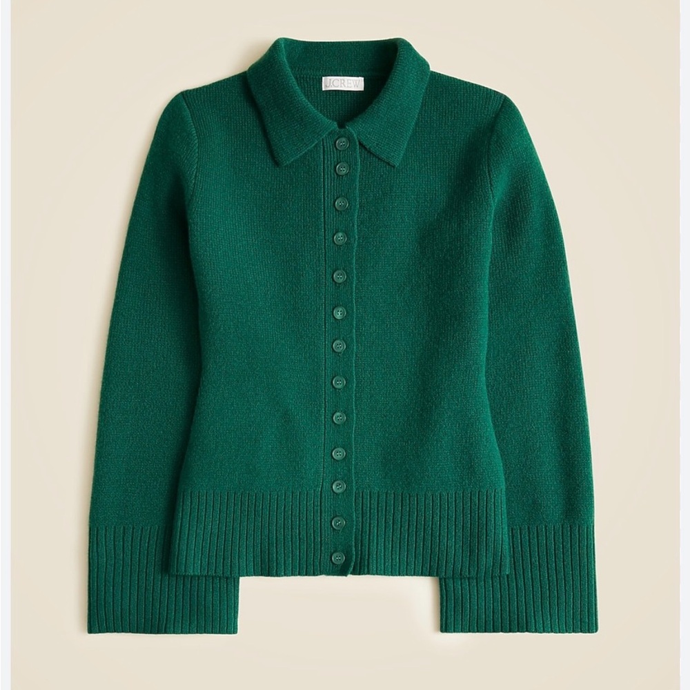 J. Crew Forest Green Women's Cardigan